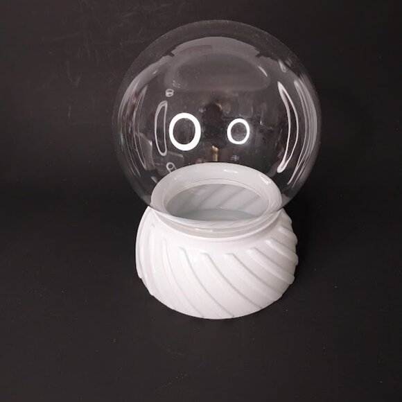 Target Bullseye White Snow Globe - Picture 2 of 3